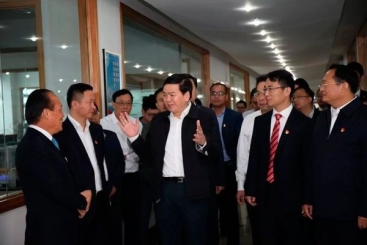 浙江省委组织部长黄建发到优德88调研