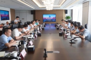 浙江省发改委副主任谢晓波到中国优德88调研